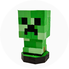 p5. Mô Hình Gỗ MC Creeper (MỚI)