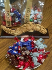 Kẹo socoola nhân rượu và nhân hoa quả Nga túi 500gr