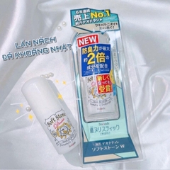 Lăn Khử Mùi Đá Khoáng Soft Stone 20g Nhật Bản