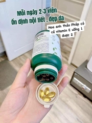 Viên tinh dầu hoa anh thảo hữu cơ Nat & Form Huile D’Onagre Pháp 200 viên