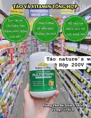 Vitamin Tổng Hợp Nature’s Way Complete Daily Multivitamin Úc 200 Viên