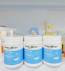 Dầu Cá Omega 3 Healthy Care Fish Oil 1000mg Của Úc, 400 viên