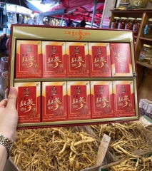 Hồng Sâm cắt lát Sambok Hàn Quốc hộp 10 gói x 20gr