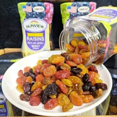 Nho Khô Raisins Sunview 425gr mẫu mới