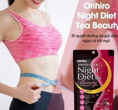 Trà giảm cân đẹp da ban đêm Orihiro Night Diet Tea Beauty