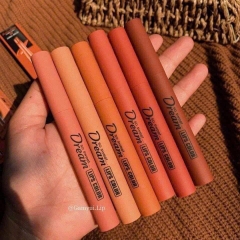 Set Son Thỏi 6 Cây Son Thái Lan Sweet Dream Hengfang Refreshing Matte Color Siêu Lì Mịn Môi Cực Hot.