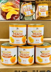 Đào ngâm Hàn Quốc 820gr