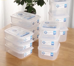 Sét 6 hộp nhựa kháng khuẩn Nhật Bản