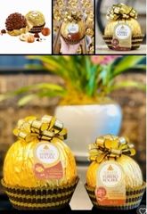 Socola Ferrero Rocher - quả cầu nơ vàng Đức 125gr