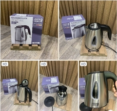Ấm đun nước siêu tốc thủy tinh Lebenlang dung tích 1L LBL2839