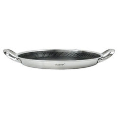 Chảo chống dính tổ ong hai quai Chockmen 32cm CKM232 xịn đẹp