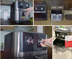 NỒI CHIÊN KHÔNG DẦU RAPIDO 8 LIT