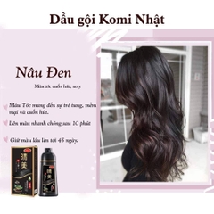 Dầu gội phủ bạc thảo dược Komi Nhật Bản chai 500ml