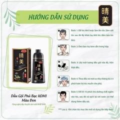 Dầu gội phủ bạc thảo dược Komi Nhật Bản chai 500ml
