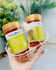 Mầm Đậu Nành Healthy Care Super Lecithin 1200mg Của Úc 100 Viên