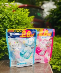 Viên giặt xả quần áo bold gelball 4D 17v 31v 39v Nhật Bản