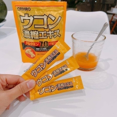 Bột Nghệ Hỗ Trợ Giải Rượu Orihiro Nhật Bản 20 Gói