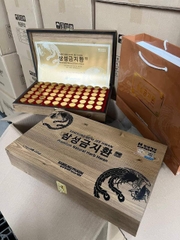 An Cung SamSung Gum Jee Hwan Hộp Gỗ 60 Viên Hàn Quốc