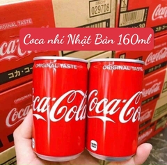 Coca Nhí Nhật Bản Lon Mini thùng 30 lon x 160ml