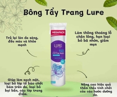 Bông tẩy trang Lure 120m
