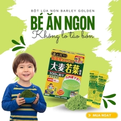 Bột lá non Barley Golden 46 gói Nhật Bản