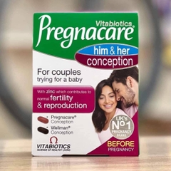 Viên uống tăng khả năng thụ thai Pregnacare Him and Her