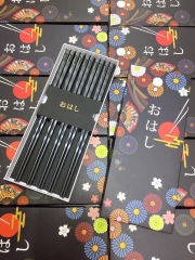 Đũa kháng khuẩn Shikisai - hộp 5 đôi