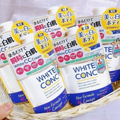 Dưỡng thể trắng da White Conc White CC Cream 200gr Nhật Bản