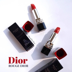 Son lỳ Dior 999 Velvet đỏ tươi fullsize