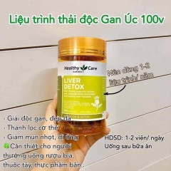 Viên uống giải độc gan Liver Detox Healthy Care