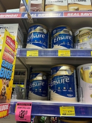 Sữa bột Ensure Úc vị vani 850gr