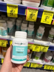 Viên uống Bổ Não Ginkgo Biloba 6000 của Úc Healthy Care 60 viên