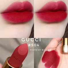 Son Gucci 504 Myra Crimson đỏ ruby