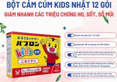 Bột trị cảm cúm Taisho Pabron Kids cho trẻ từ 1 đến 11 tuổi