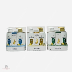 Set Dầu Gội Xả Pantene Extra Damage Màu Vàng 2x270ml