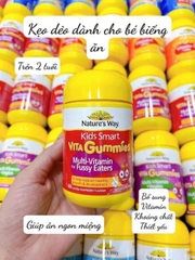 Kẹo Gum Vitamin Tổng Hợp Cho Trẻ Biếng Ăn Của Úc hộp 60 viên Vita Gummies Multi Vitamin For Fussy Eaters