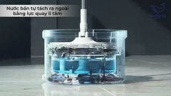 Cây lau nhà tách nước bẩn thông minh Kaiyo của Nhật