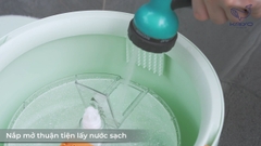 Cây lau nhà tách nước bẩn thông minh Kaiyo của Nhật