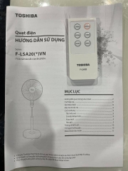 Quạt đứng Toshiba F-LSA20(H)VN có điều khiển