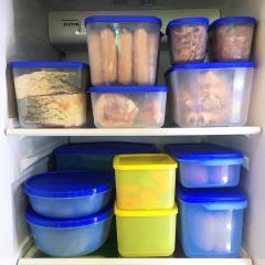 Set Mega 16 hộp Tupperware đựng thực phẩm ngăn đông, ngăn mát