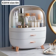 Hộp đựng mỹ phẩm đồ trang điểm Ecoco để bàn