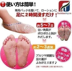 Túi ủ bong da chết bàn chân To-Plan Nhật Bản