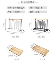 Khay úp ly sắt sơn tĩnh điện