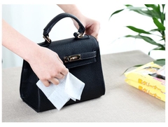 Túi 40 giấy ướt làm sạch giày da, túi da Nhật Bản