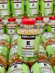 Vitamin E Thiên Nhiên 400 I.U Kirkland Signature 500 Viên Của Mỹ