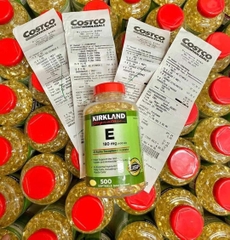 Vitamin E Thiên Nhiên 400 I.U Kirkland Signature 500 Viên Của Mỹ