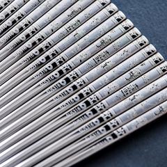 Set 10 đôi đũa inox Dandihome hàng xuất ngoại 23.5cm