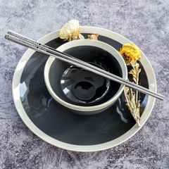 Set 10 đôi đũa inox Dandihome hàng xuất ngoại 23.5cm