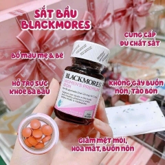 Viên sắt Blackmores Pregnancy Iron của Úc lọ 30 viên
