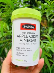 Viên uống Giấm táo giảm cân Swisse 60 viên của Úc